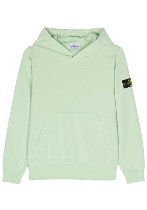 Green cotton sweatshirt for children Stone Island | 761661640/SUVERDE